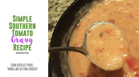 simple-southern-tomato-gravy-recipe-momma-can image