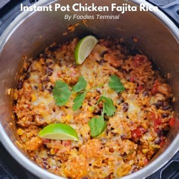 instant-pot-chicken-fajita-rice-foodies-terminal image