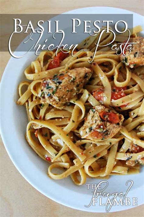 basil-pesto-chicken-pasta-recipe-flavorite image