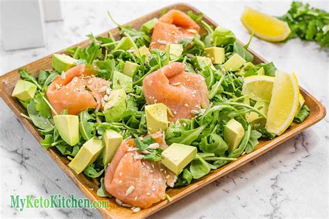 smoked-salmon-avocado-salad-recipe-my-keto-kitchen image