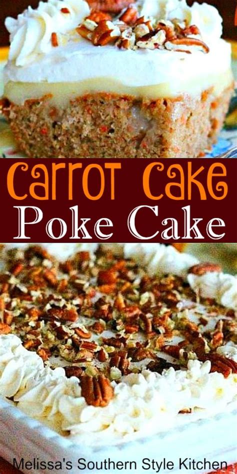 carrot-cake-poke-cake-melissassouthernstylekitchencom image