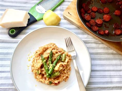 sun-dried-tomato-risotto-with-asparagus-jos-kitchen image