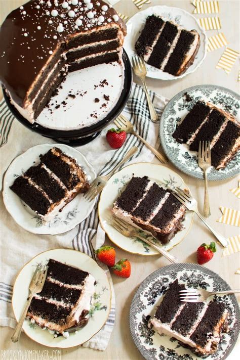 strawberry-chocolate-tuxedo-cake-honest-cooking image