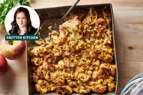 i-tried-smitten-kitchens-apple-herb-stuffing image