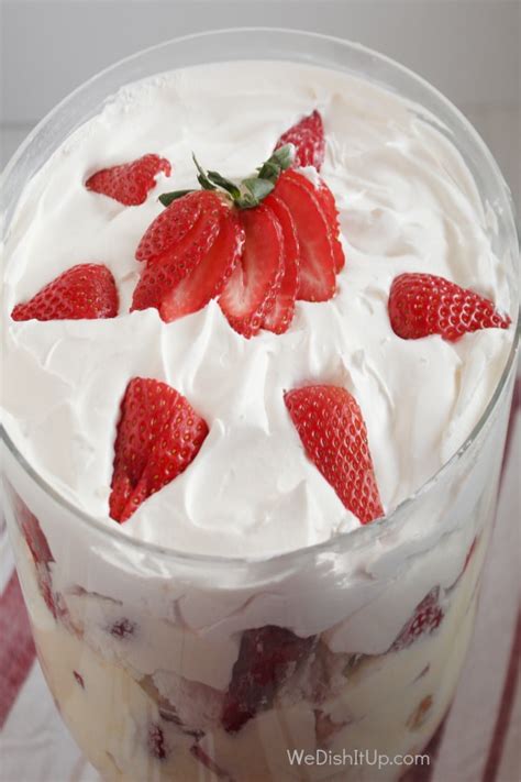 easy-strawberry-trifle-with-angel-food-cake-we-dish-it-up image