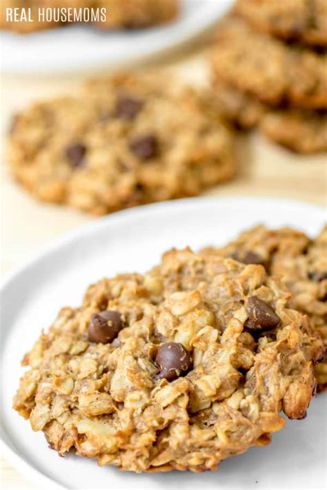 chocolate-peanut-butter-banana-breakfast-cookies image