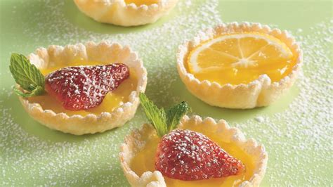 lemon-mini-tarts-recipe-pillsburycom image
