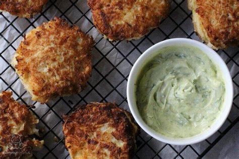 kohlrabi-fritters-from-the-wellness-mama-cookbook image