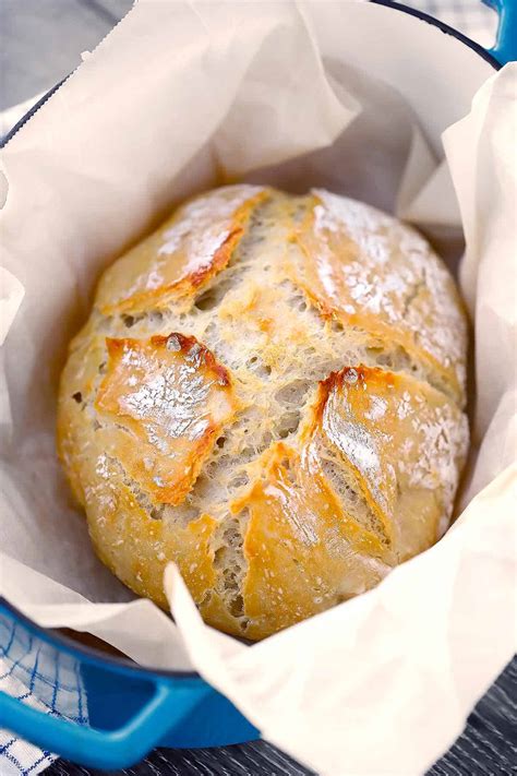 dutch-oven-no-knead-bread-with-perfect-crusty-crust image