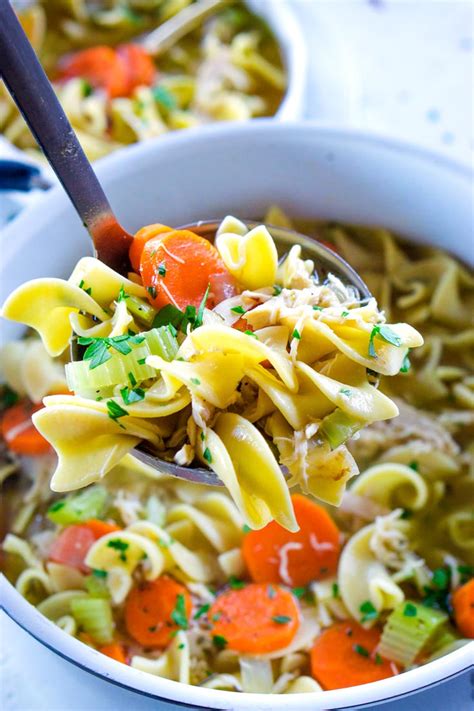 rotisserie-chicken-noodle-soup-food-folks-and-fun image