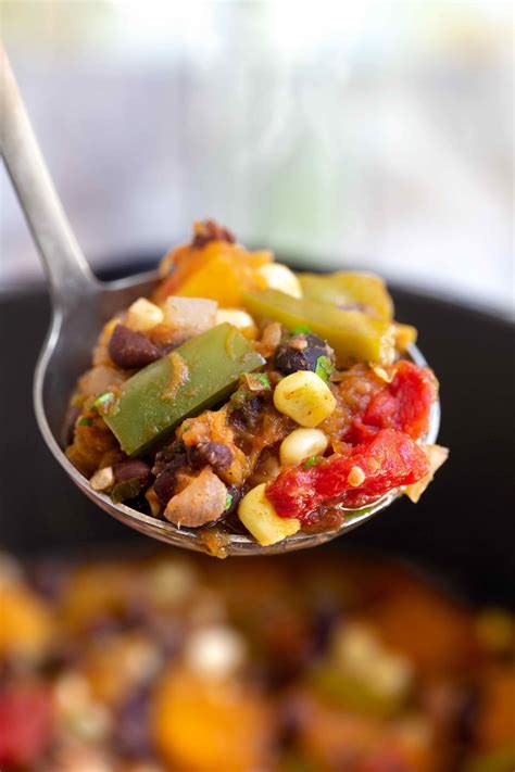 fall-harvest-stew-with-squash-corn-beans-the-vegan image