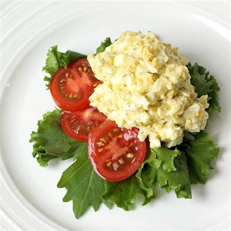 easy-egg-salad-with-dill-fresh-taste-low-carb image