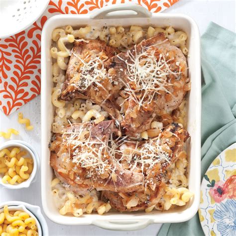 macaroni-and-cheese-with-pork-chops-taste-of-the image
