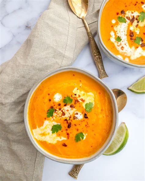 thai-red-curry-carrot-lentil-soup-instant-pot-iamstufft image