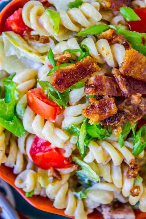 easy-blt-pasta-salad-the-food-charlatan image