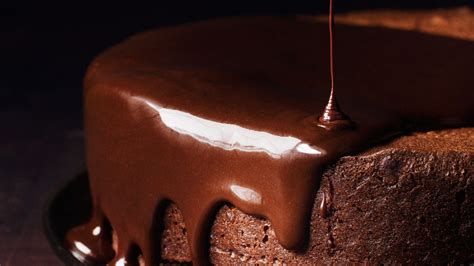 darkest-chocolate-cake-with-red-wine-glaze-recipe-bon-apptit image