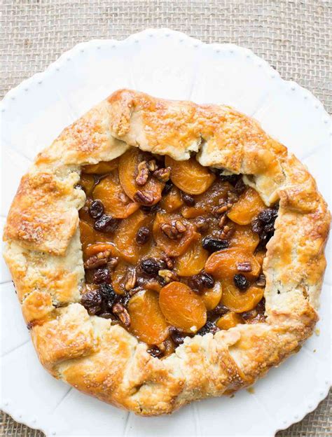 rustic-apricot-tart-recipe-simply image
