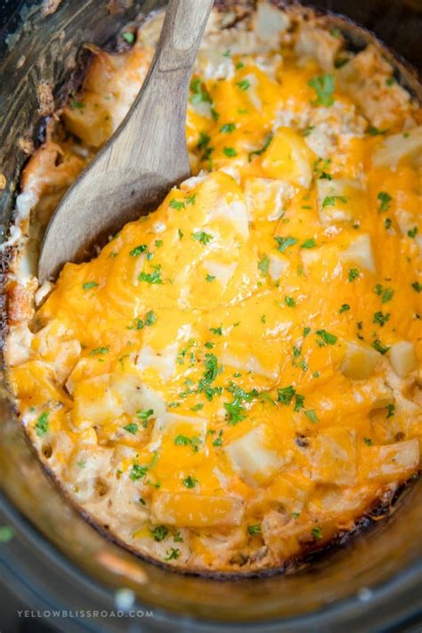 crockpot-cheesy-potatoes-easy-side-dish-to-feed-a-crowd image
