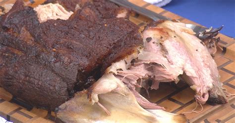 smoked-pork-butt-with-vinegar-barbecue-sauce-today image