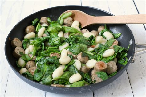 gnocchi-with-chicken-sausage-and-spinach-family-food image