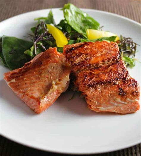 simple-pan-seared-salmon-with-ginger-soy-marinade image