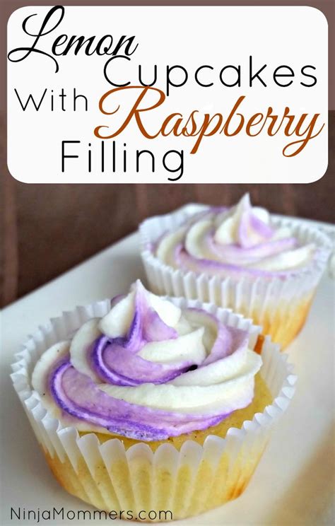 lemon-cupcakes-with-raspberry-filling-the-best image
