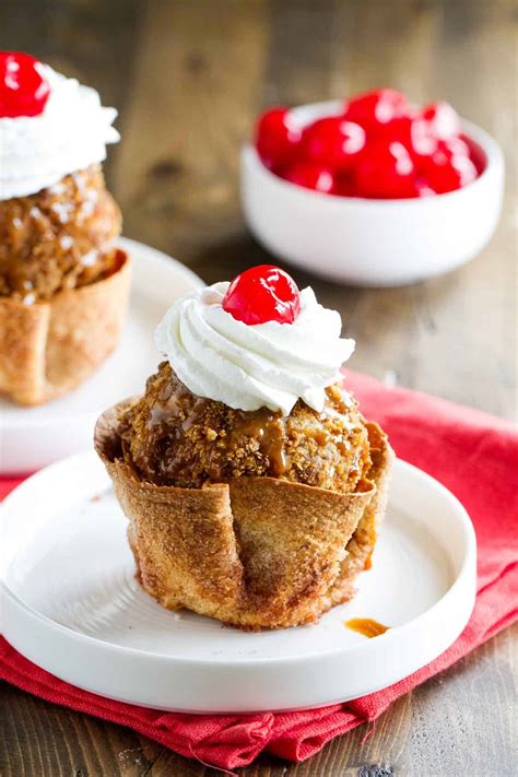 fried-ice-cream-with-cinnamon-tortilla-bowls-taste-and image