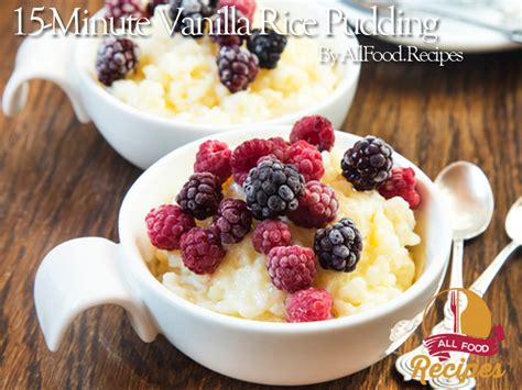 15-minute-vanilla-rice-pudding-all-food image