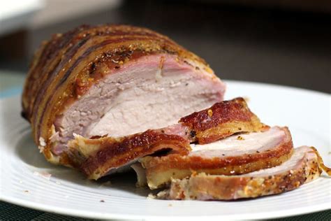 honey-bourbon-glazed-pork-loin-with-bacon image
