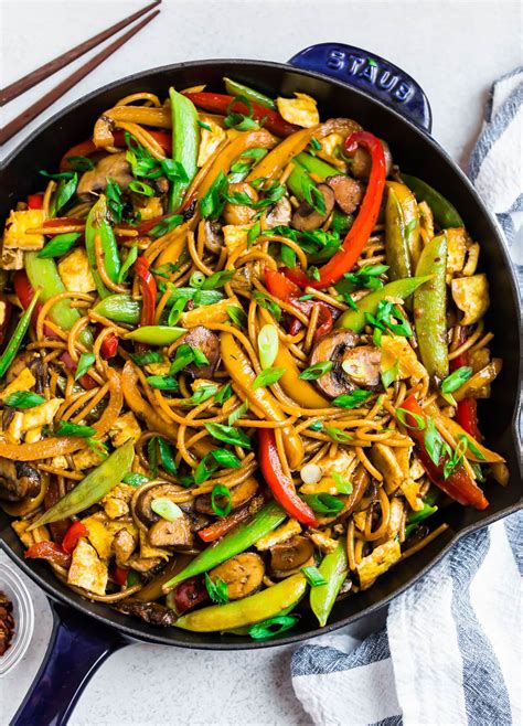 vegetable-lo-mein-fast-and-healthy-wellplatedcom image
