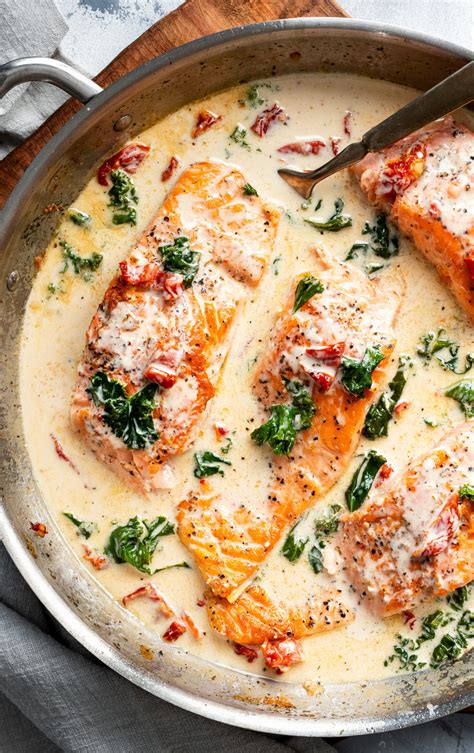 creamy-garlic-tuscan-salmon-one-pan-recipe-the image
