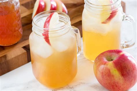 homemade-apple-soda-recipe-with-fresh-apple-juice image