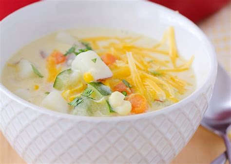 zucchini-sweet-corn-chowder-recipe-simple-and image