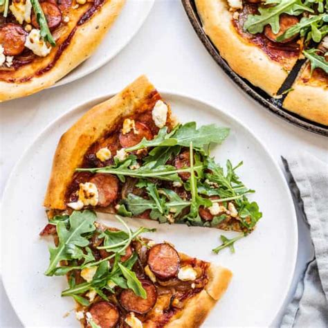 spicy-chorizo-pizza-with-caramelized-onions image