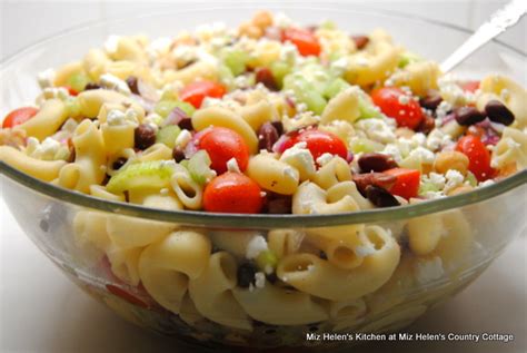 three-bean-pasta-salad-miz-helens-country-cottage image