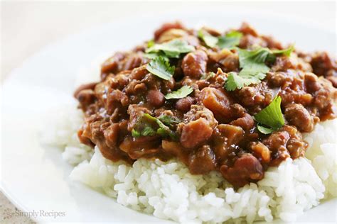 chili-beans-with-rice-recipe-simply image