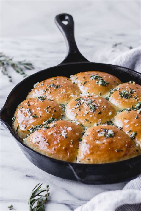 garlic-herb-dinner-rolls-soft-fluffy-fork-in-the-kitchen image