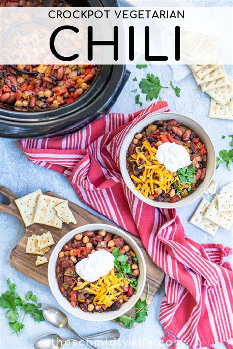 3-bean-vegetarian-chili-in-the-slow-cooker-the image
