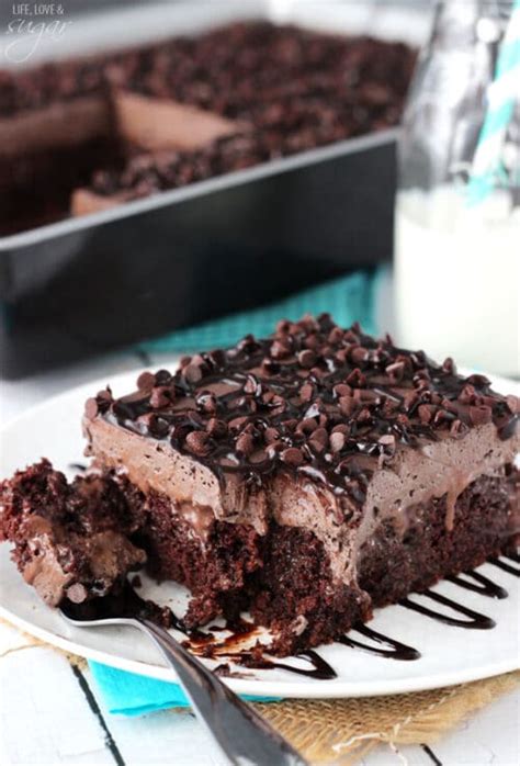 chocolate-poke-cake-moist-decadent-chocolate-cake image