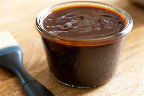 sweet-and-spicy-bbq-sauce-homemade-fifteen-spatulas image
