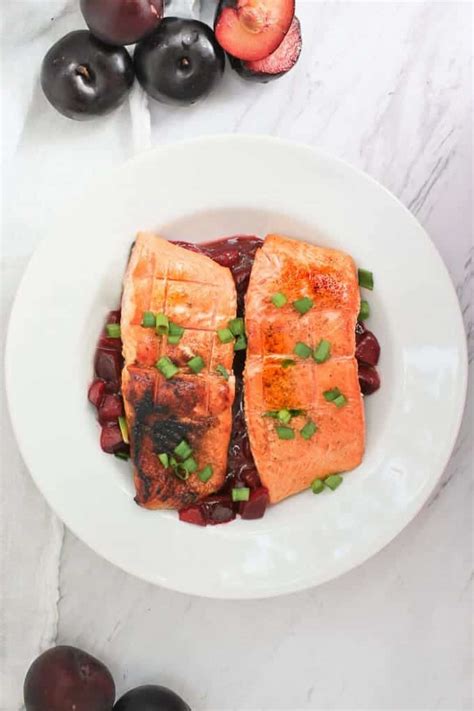 grilled-salmon-with-plum-sauce-a-king image