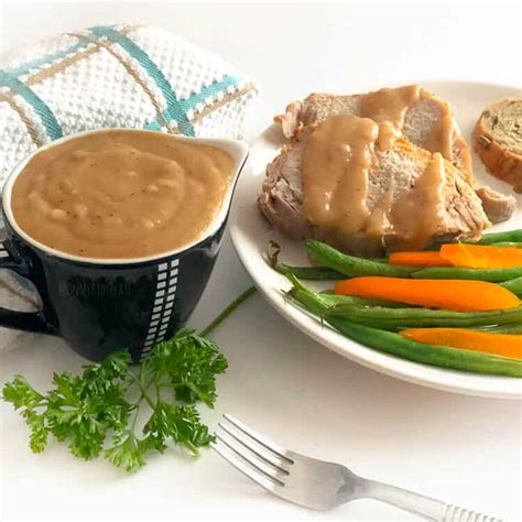 how-to-make-pork-gravy-homemade-in-10-minutes-or image