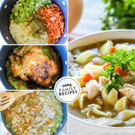 rotisserie-chicken-noodle-soup-easy-family image