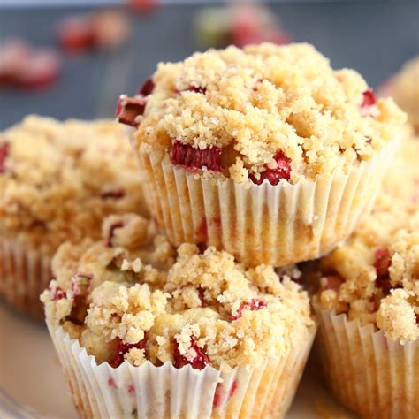 best-ever-rhubarb-streusel-muffins-the-busy-baker image