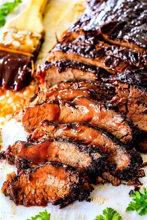 slow-cooker-beef-brisket-with-barbecue-sauce-video image