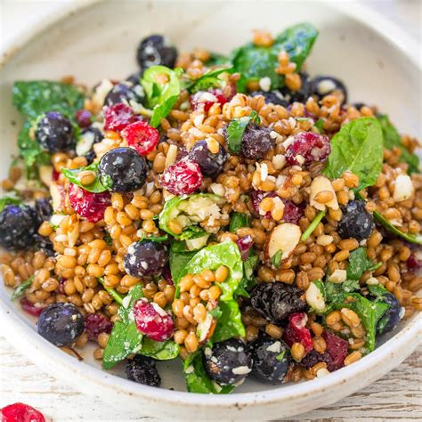 spinach-blueberry-superfoods-salad-averie-cooks image
