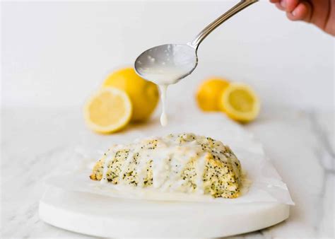 lemon-poppy-seed-scones-with-glaze-salt-baker image