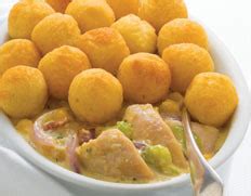 chicken-and-corn-bake-with-pom-poms-food-in-a image