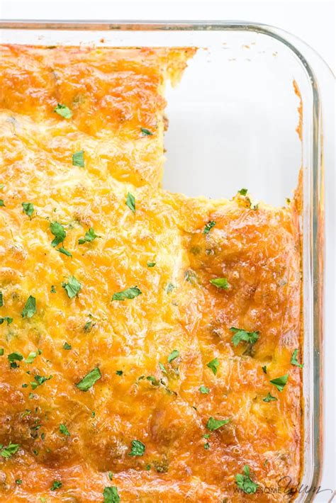 low-carb-keto-breakfast-casserole-wholesome-yum image