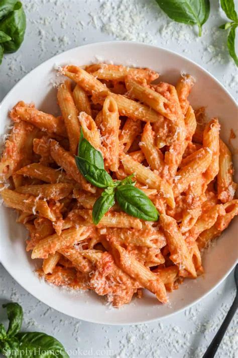 easy-penne-alla-vodka-simply-home-cooked image